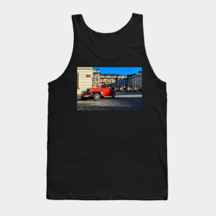 Vintage red car Tank Top